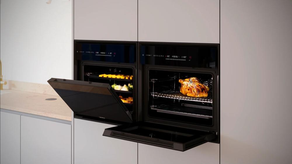BORA Stick интегриран в BORA системата — следи готвенето на плота и в BORA Oven Steam.