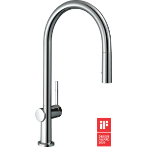 Смесител за кухня hansgrohe Talis M54-H210, pull-out spray, 2jet, chrome