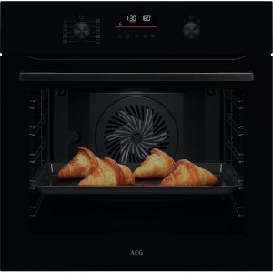 Фурна SurroundCook with SteamBake с пиролитично почистване AEG NBA5P43AK