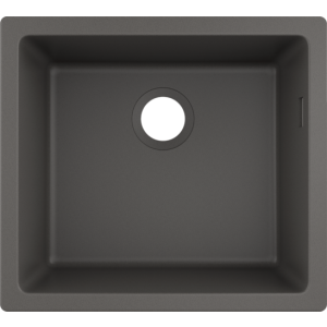 Кухненска мивка за монтаж под плот hansgrohe S510-U450-Stonegrey