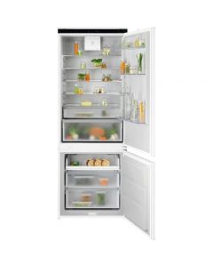 Комбиниран хладилник с фризер за вграждане 70см Electrolux ENA7TE75S